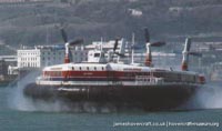SRN4 The Princess Anne (GH-2007) with Hoverspeed